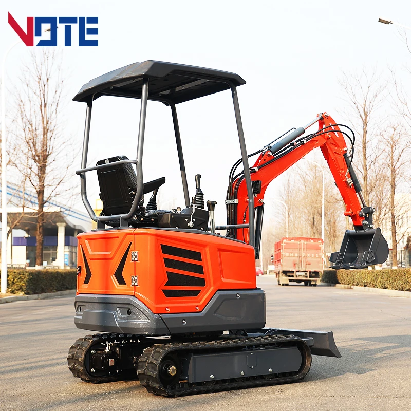Mini Escavadeira 1.8 Ton Multifunctional Hydraulic Micro Digger Manufacturer Recruit Agent Small Bagger Attachment