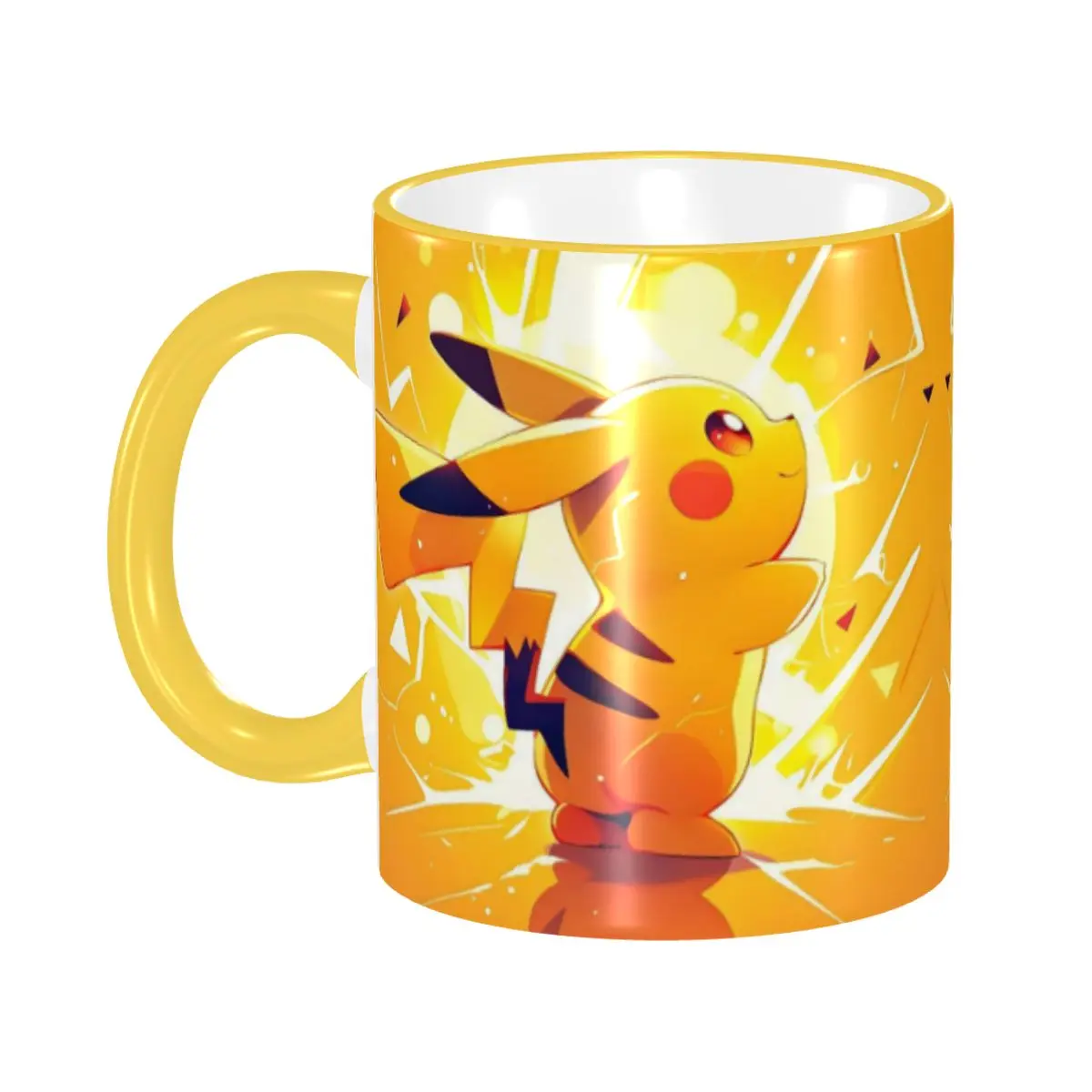 

Персонализированные керамические кружки DIY P-Pikachus: Электризованная Монстр-Кружка, Милые Мультяшные Кофейные Чашки, Креативный Подарок