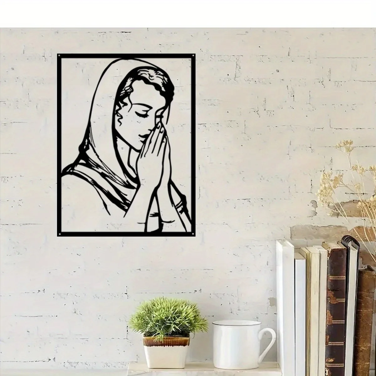 1pc Custom Metal Picture Frame Craft, Personalized Photo Wall Decor, Stunning Home Ornament Gift (Only For Decoration)