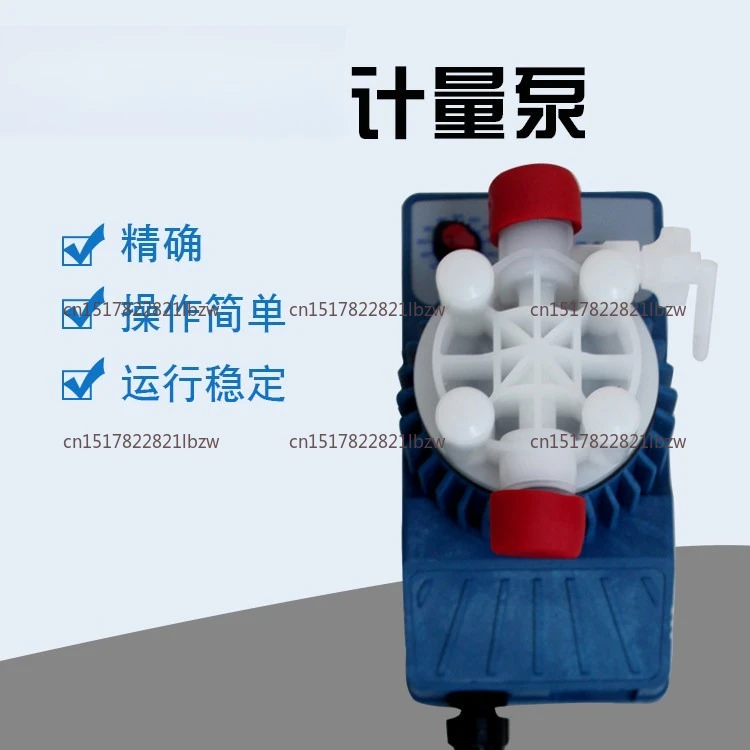 corrosion Resistant AMS200 Manual Metering Pump 9L/H 10BAR Electromagnetic PTFE Diaphragm Pump AMS200AHE0800