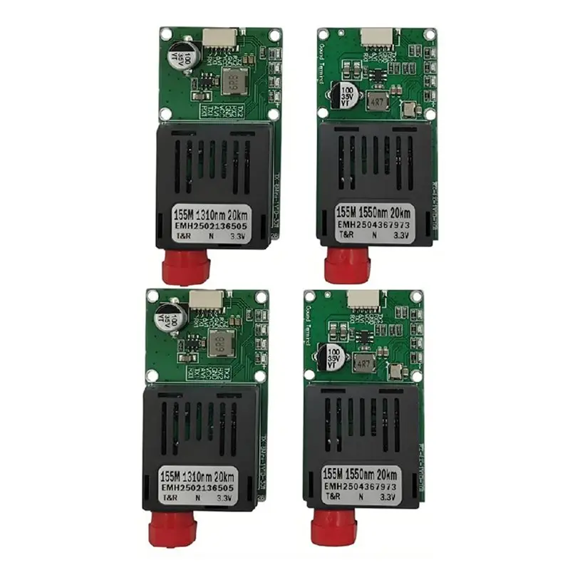Y43A-For Drone Compatible TTL Optical Transceiver Module RX/TX/AV/VCC/GND Interface 20KM TTL To Fiber Conversion Terminal Equipm
