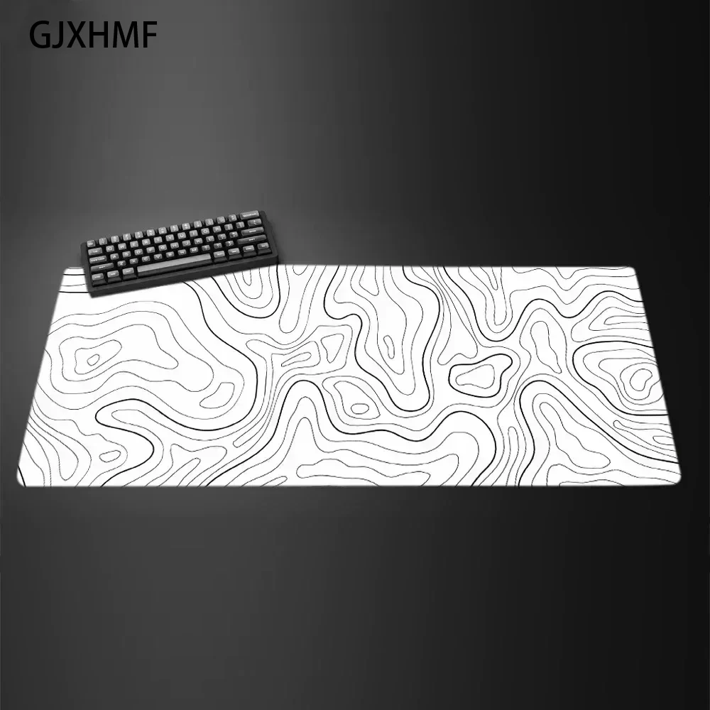 

XXL White Mausepad White Desk Mat Gaming Mat Pad on The Table Office Gamer Accessories Keyboard Pad XL Mouse Mats Mouse Carpet