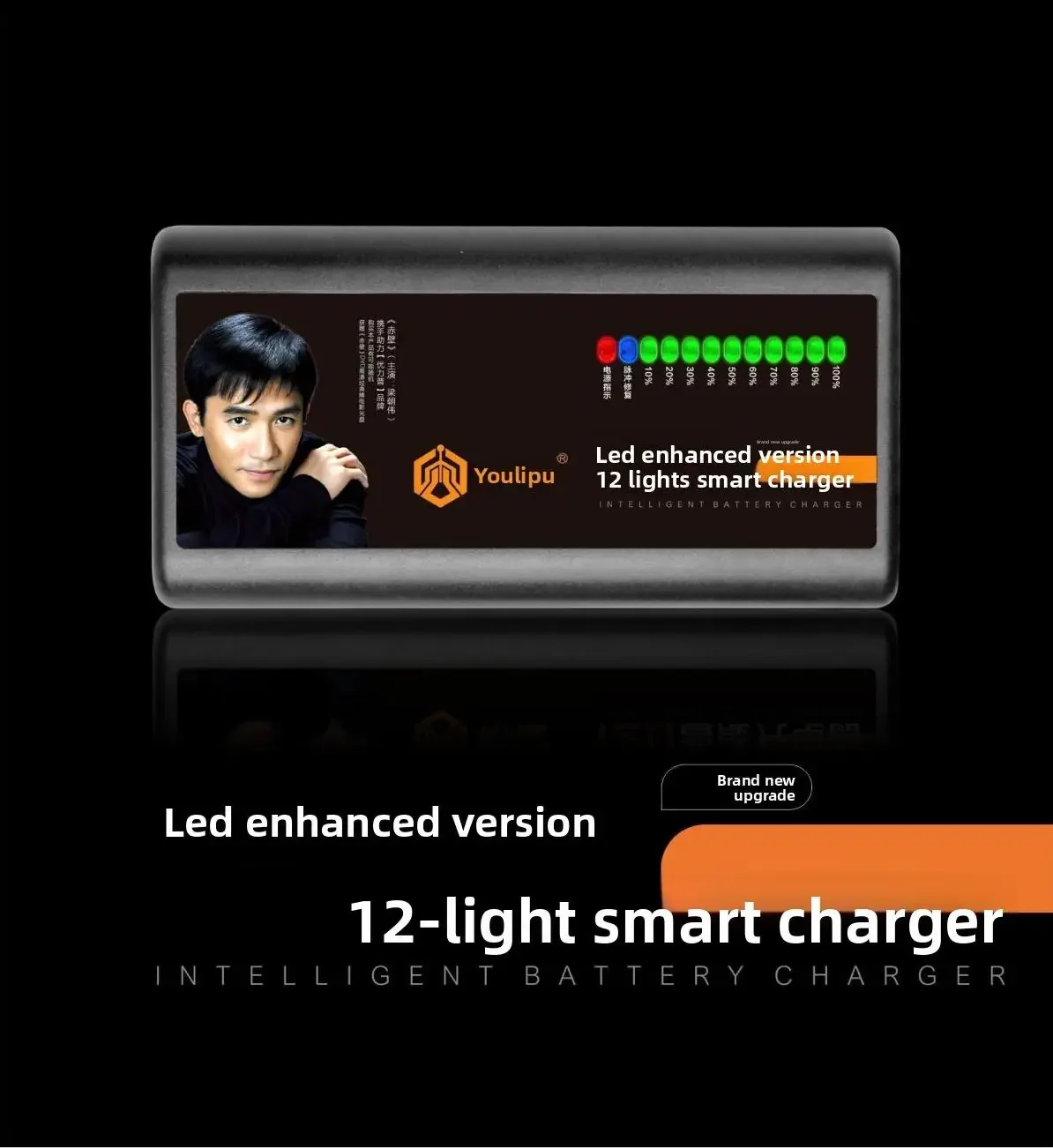 

The charger (12 lights) for electric vehicles is a battery charging device for electric vehicles such as electric bicycles, elec