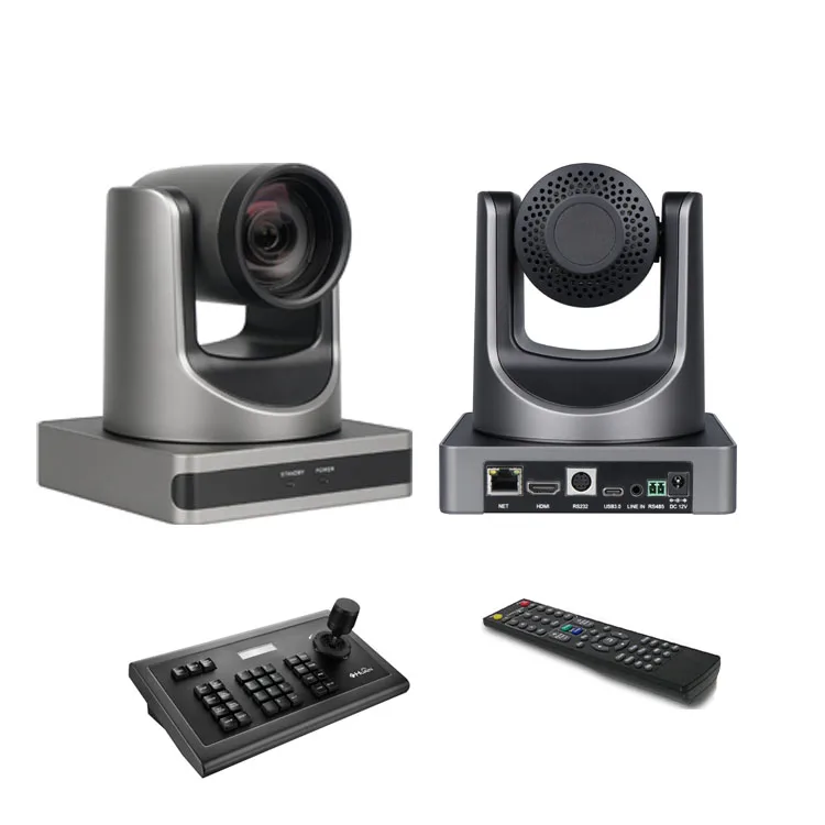 

RS232 POE HDM IP Output 4K 12X Zoom PTZ Camera For Video Conference Live Streaming tools for office meetings