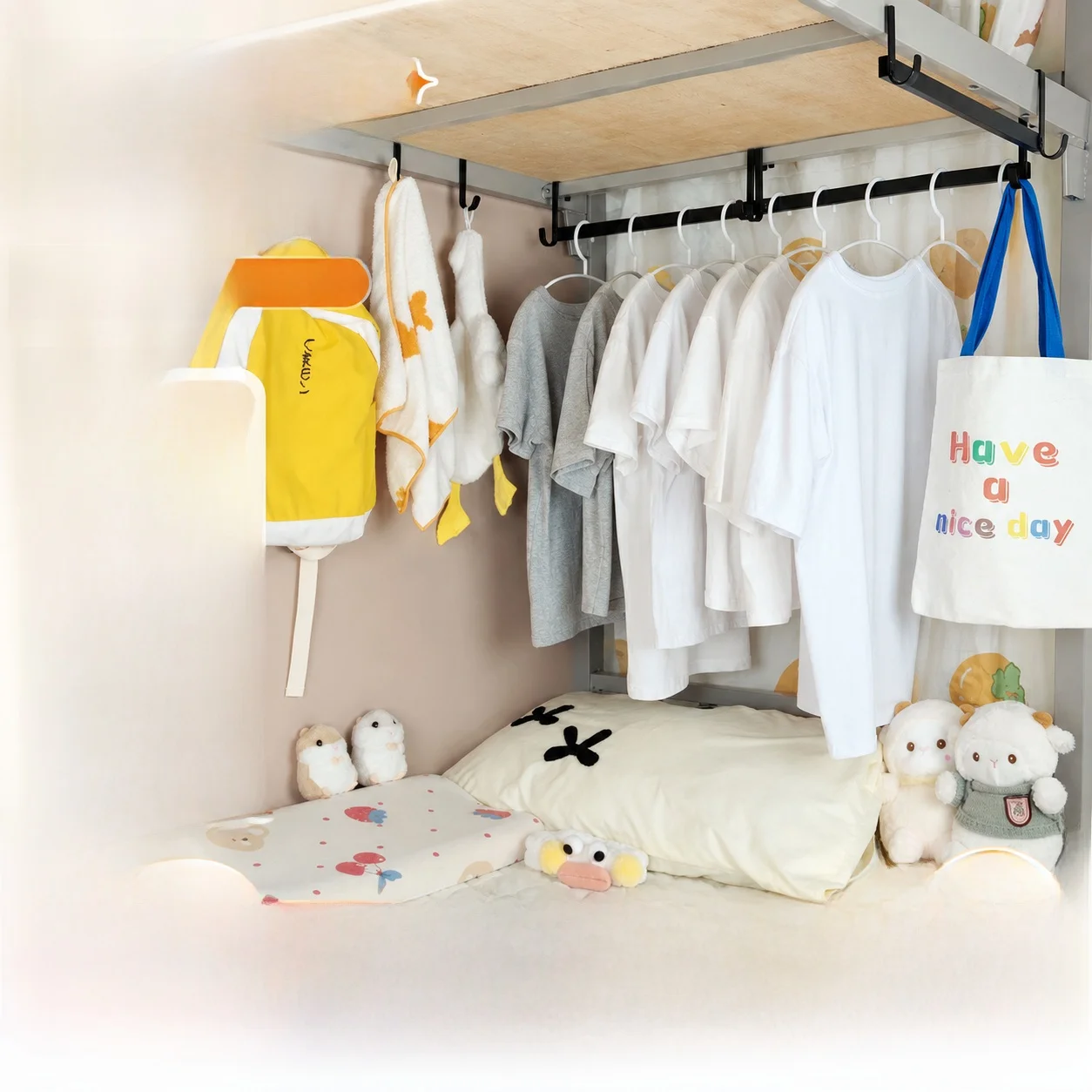 appendiabiti-per-dormitorio-studentesco-con-gancio-asta-per-appendere-a-letto-nessuna-perforazione-richiesta-design-versatile-per-letto-superiore-e-inferiore-qualita-superiore