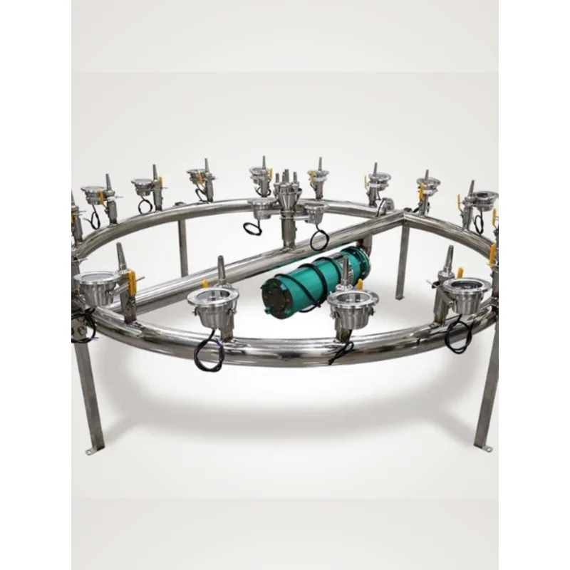 A complete set of fountain equipment system, music lights, voice-activated program-controlled running fountain control cabinet