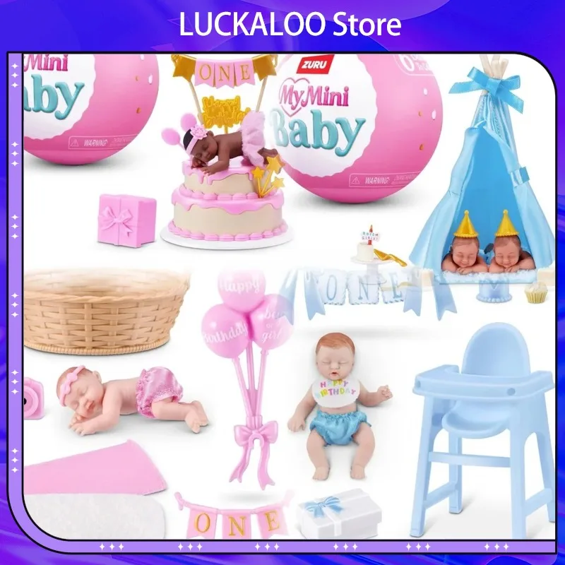 

Zuru My Mini Baby Mystery Surprise Capsule Series 2 Collectible Miniature Novelty Toy 9Cm Diameter For Collection Enthusiasts