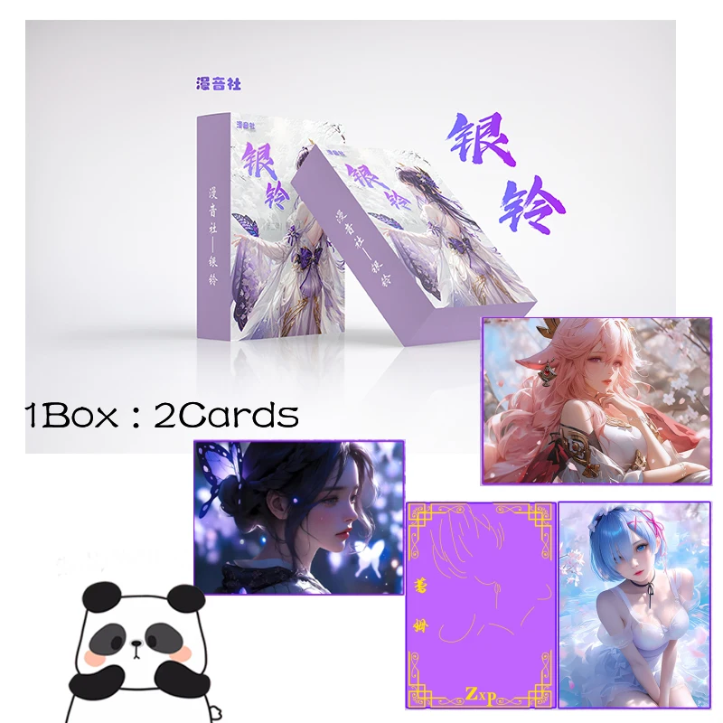 New Goddess Cards Yinling Silver Bell 2 Hobby Collection Cards Beauty Bikini costume da bagno Doujin Booster Box Toy Gifts