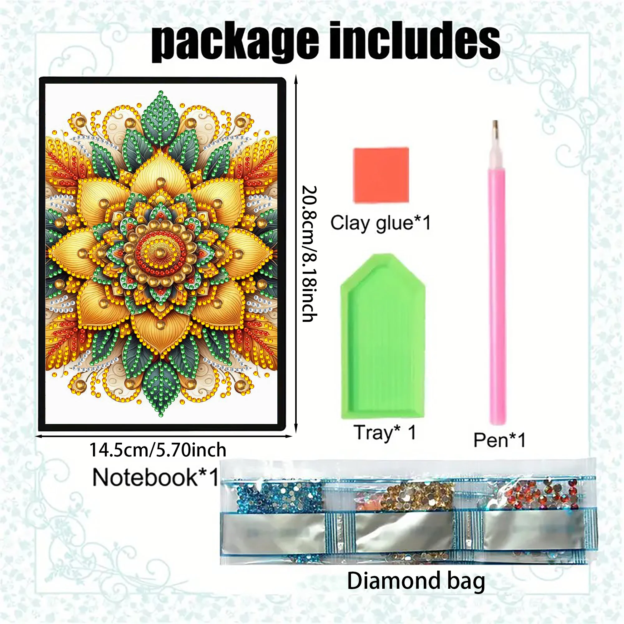1PC DIY Diamond Art Painting S - Resin Art Book 评论和价格