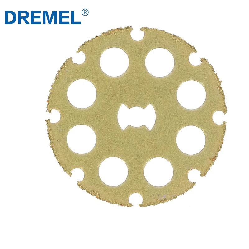 Dremel EZ Lock EZ544 1/2-Inch Rotary Tool Cut-Off Wheels Versatile Shaping Accessories For Woods Fiberglass Plastics Laminates