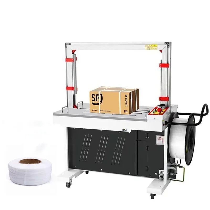 Automatic Carton Strapping Machine for Polypropylene Polyester Plastic Strapping Banding Packing Tool