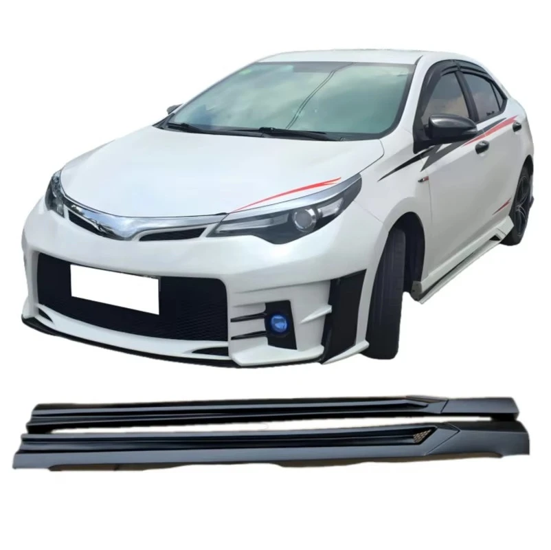 

Aftermarket Parts Abs Body Kit Bumper Car Parts Side Skirt for Levin 2014 2015 2016 Type B