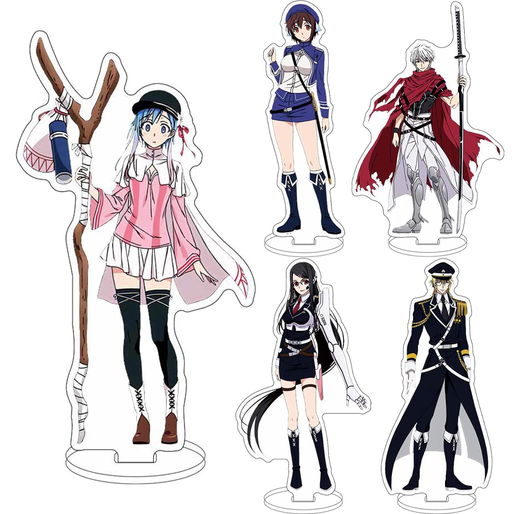 16CM Anime ‌ Plünderer ‌   Figuren-Licht Bach Hina Jail Murdoch Lynn May Pele Poporo Frea the Blitz Acryl-Ständer Cosplay-Ornamente Geschenke