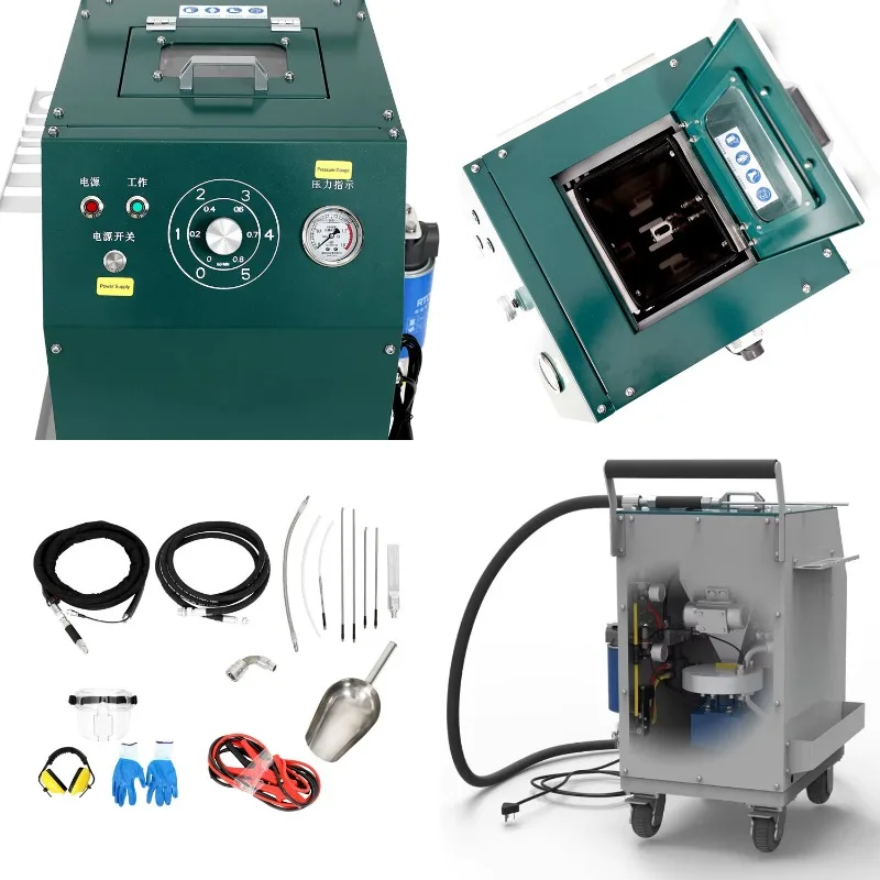 Factory Direct 2026 Automobile dry ice cleaning machine Engine throttle removal Carbon deposits Dry ice carbon removal machine