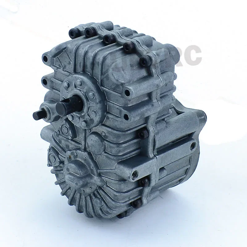 Metal 2-speed Gearbox 450 Planetary Transmission for 1/14 Tamiya RC Truck SCANIA 770S R620 Arocs MAN Car 1:16 1:14
