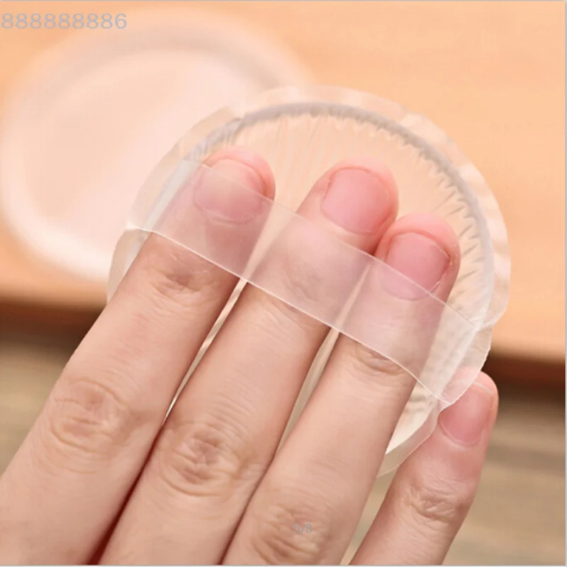 페이스 메이크업 웻앤드라이 메이크업 스펀지 쿠션 파우더 퍼프 듀얼 유즈 실리콘 퍼프