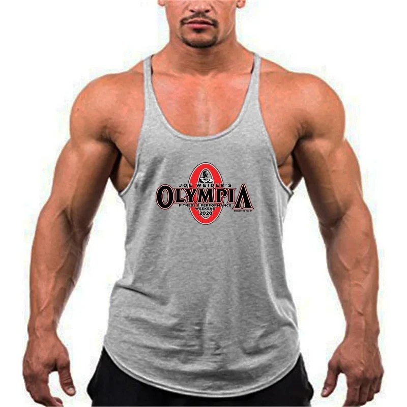 Gym Vest Fitness Shirt Muscle Man Singlet Men Tank Tops Stringer Sleeveless Sweatshirt Men\'s Singlets Top for Fitness Clothing