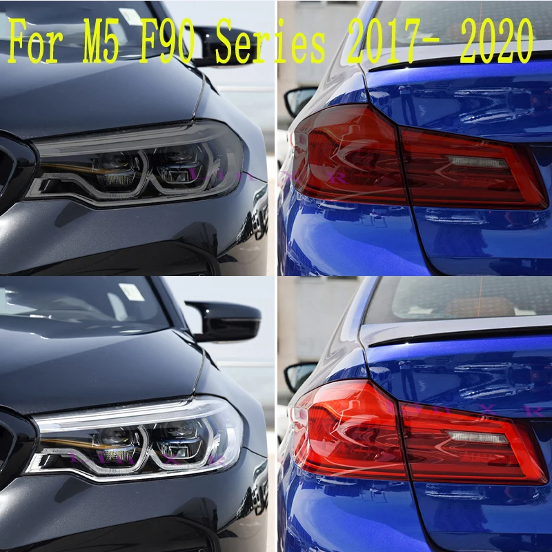 

Car Headlight Protective Film Taillight Vinyl Transparent TPU Sticker For BMW 5 Series G30 Sedan M5 F90 2017-2020 Accessories