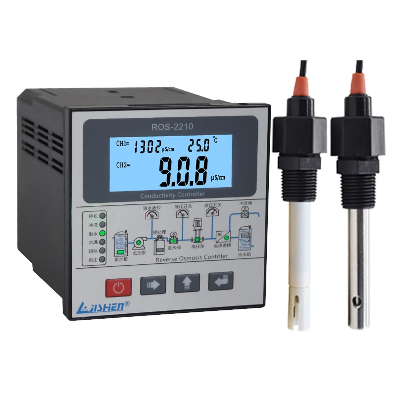 New RO controller / ROS-2210 reverse osmosis controller replaces ROC-2313 CCT-7320 conductivity