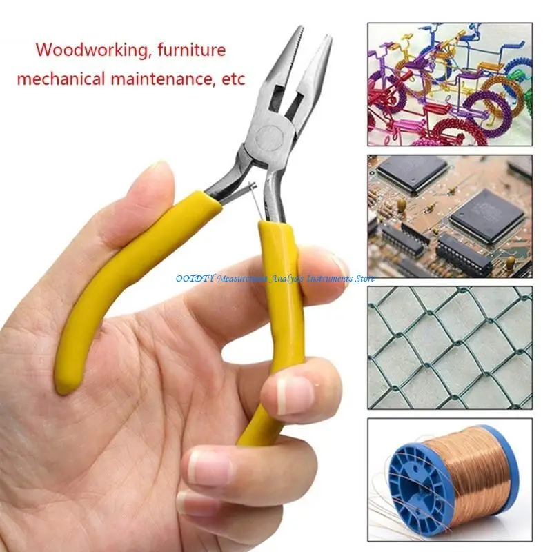 

367D Mini Jewellery Plier Tool with Soft- Grip Handle Wire Cutters Needle