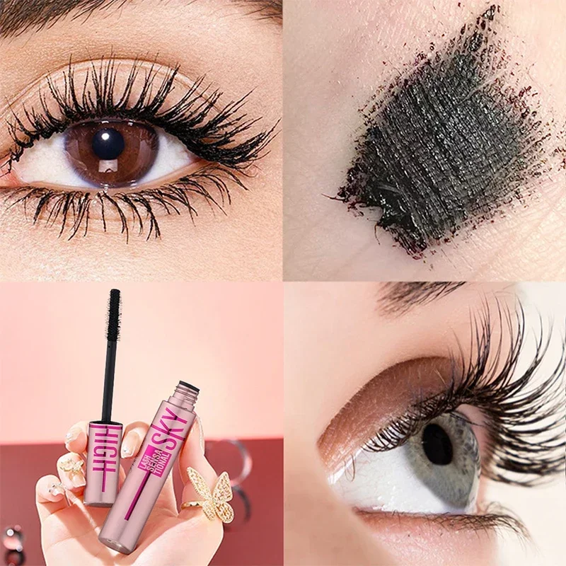 Lengthening Mascara Waterproof Long Lasting Silky Eyelashes Make Up Sweat-resistant Non-smudging Easy To Remove Eye Cosmetic