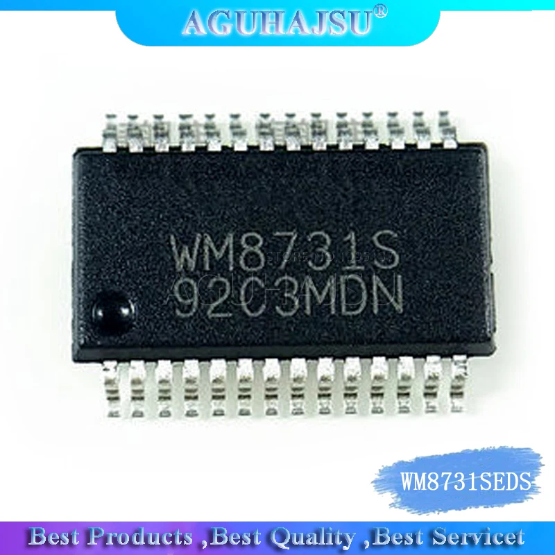 

1pcs WM8731SEDS WM8731S S WM8731 Waterproof shell