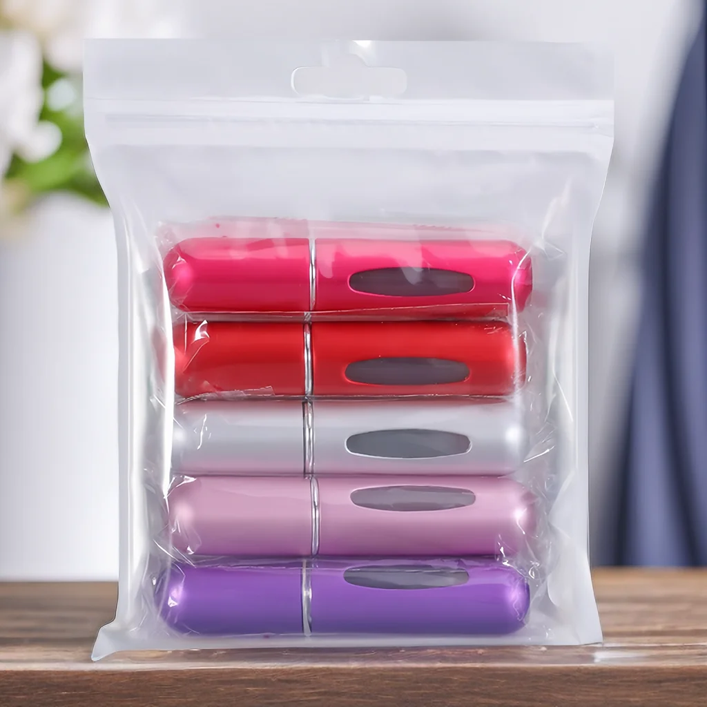1/5Pcs Reise Parfüm Flasche Nachfüllbare Tragbare Mini Zerstäuber Spray Nachfüllen Flasche Frauen Tasche Spender Köln Sprayer 5ml – Detail 2
