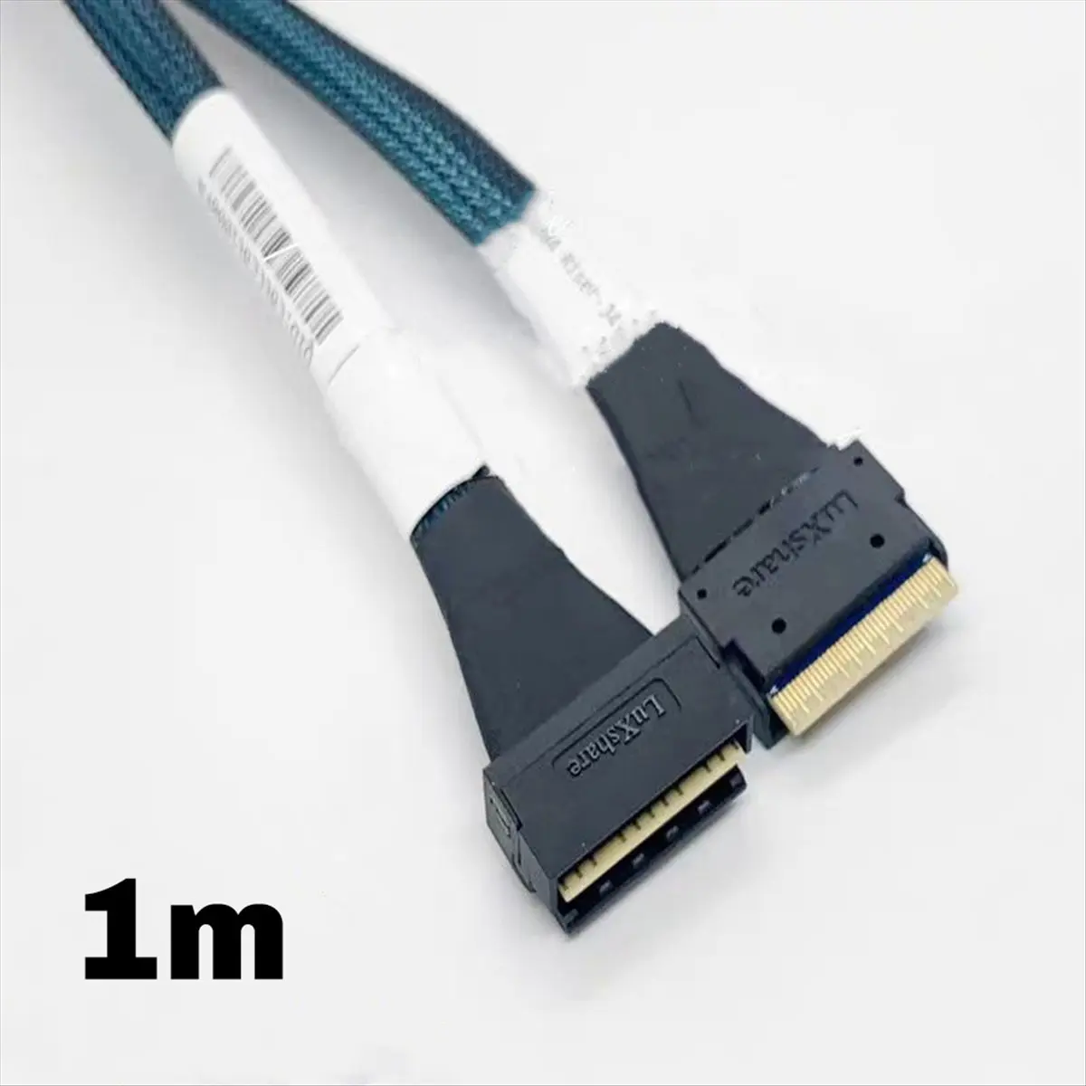 Welcome Deal-Slimline SAS MCIO SFF-8654 8I to Standard 8654 8X NVME Connection Data Cable 1M