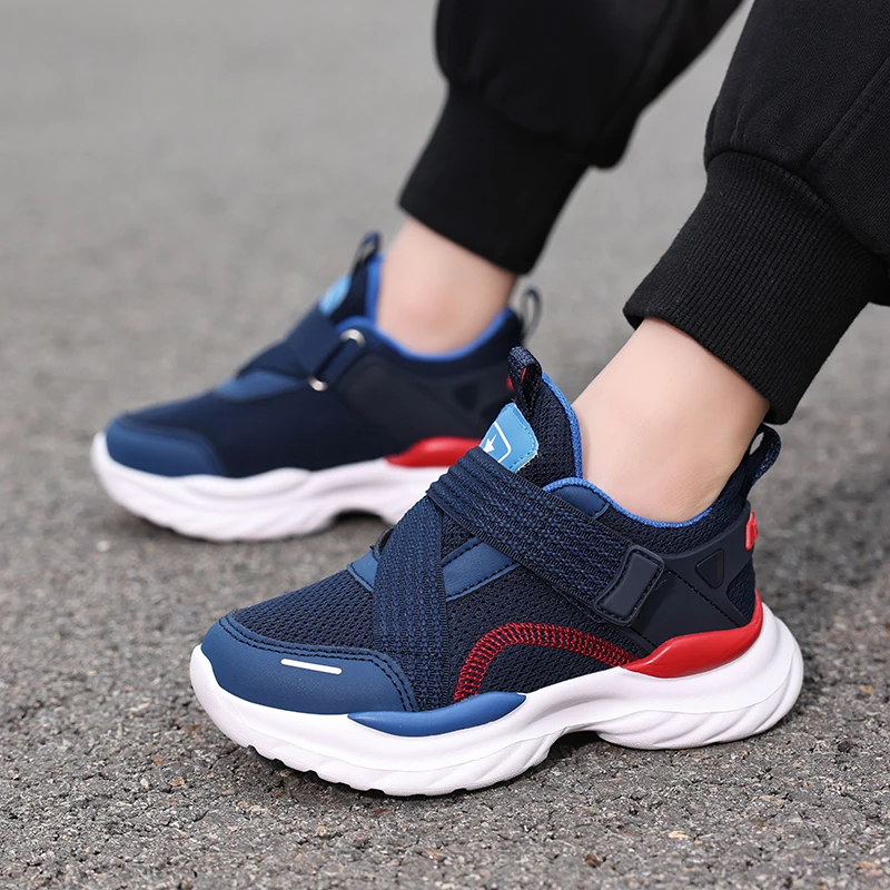 Kids Sneakers Summer Fashion Soft Wear-resistant Anti Slip Sole Leisure Walking Sports Jogging Shoes Hot Selling Tennis Shoes