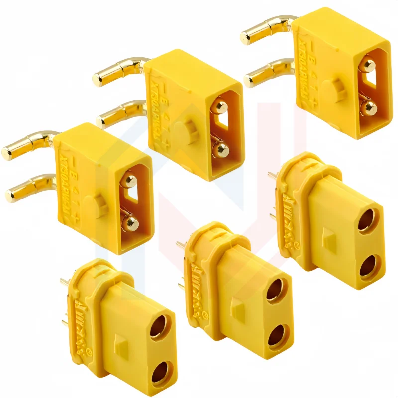 

XT30APW-M XT30UW-F Male Female Waterproof Buckle Power Battery Safety Gold-plated Plug for RC Lipo Battery Motor Drone Cars Plug