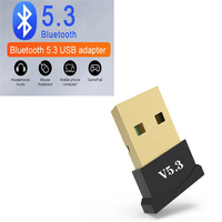 USB Bluetooth 5.3 5.1 5.0 Dongle Adapter for PC Speaker Wireless Mouse Keyboard Music Audio Bluetooth Receiver Transmitter