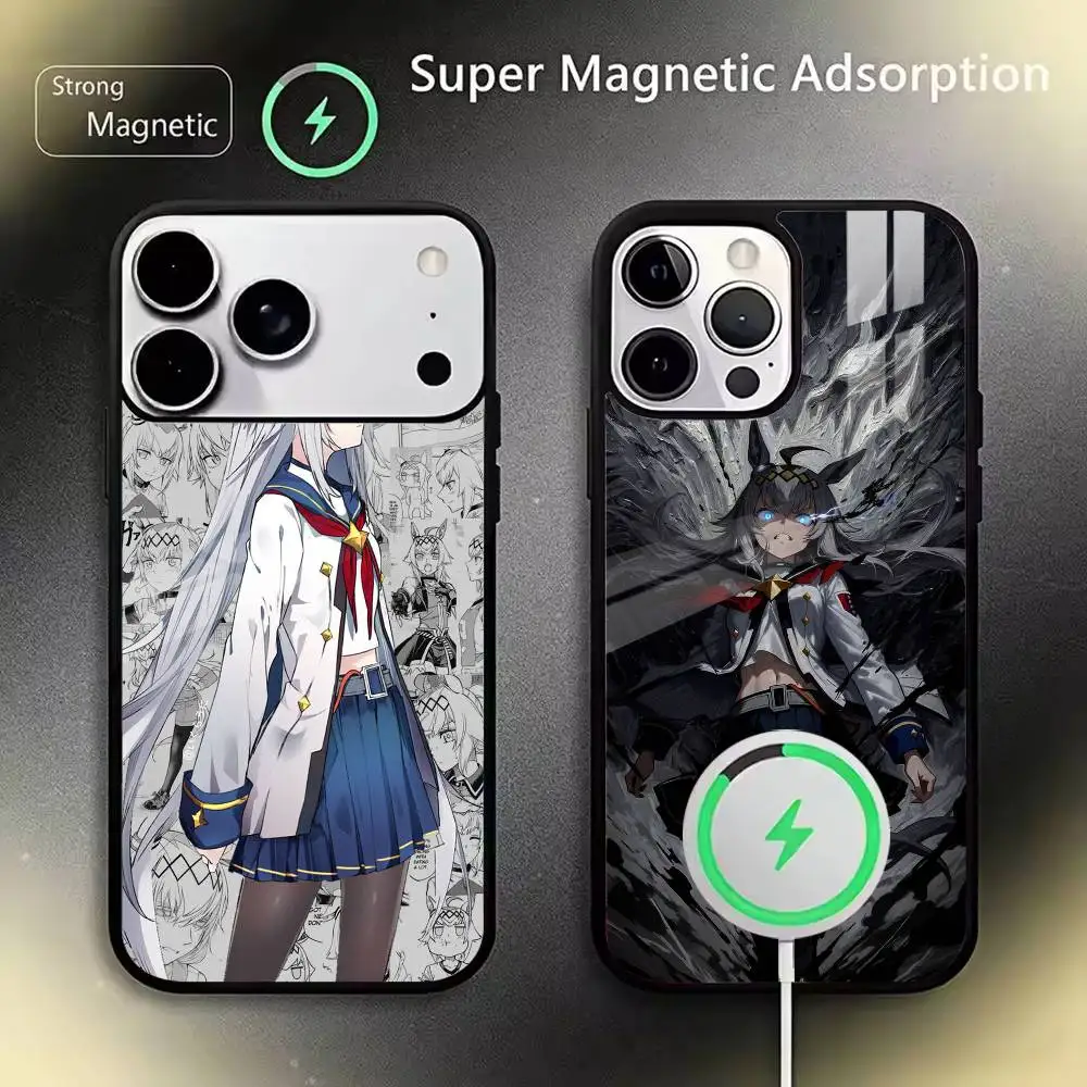 

Uma Musume Pretty Derby -Oguri Cap For IPhone17 16 15 14 13 12 11 Plus Pro Max Plus Wireless Charger Phone Case