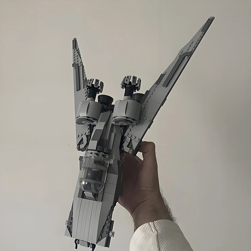 جديد MOC المركبة الفضائية ماندو فندان U-Wing Starfighters سفينة الفضاء اللبنات لتقوم بها بنفسك الطوب الجمعية ألعاب تعليمية هدايا الاطفال