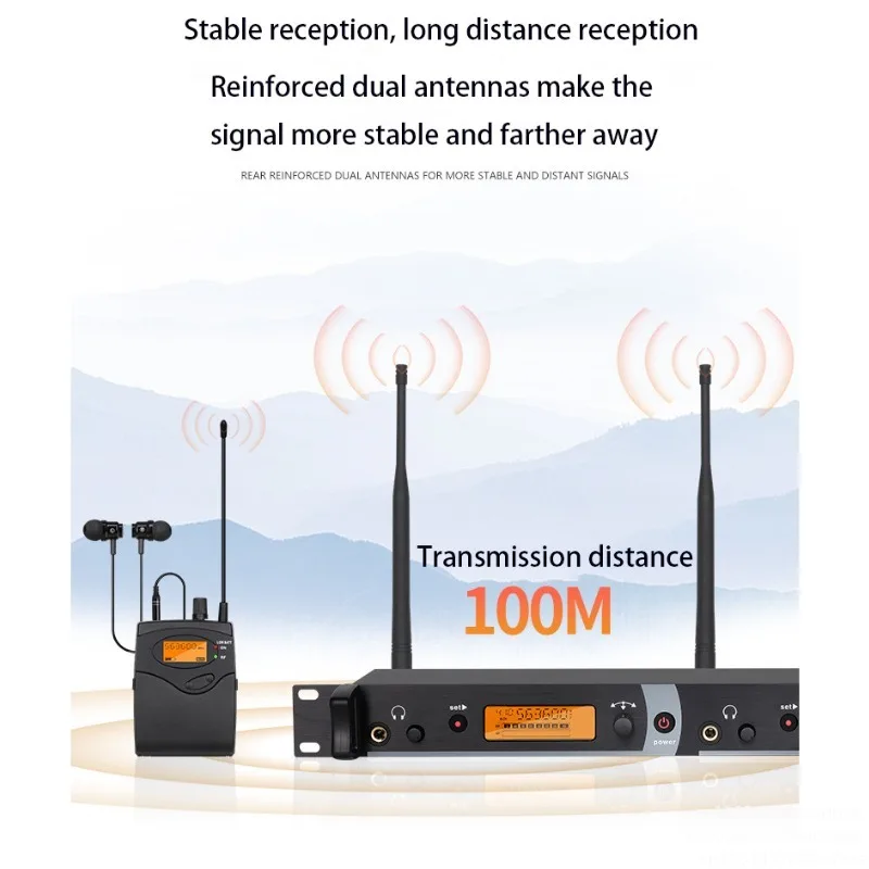 SR2050 Wireless In-Ear Monitor Multi-Transmitter In-Ear Monitor Wireless System Professional Stage
