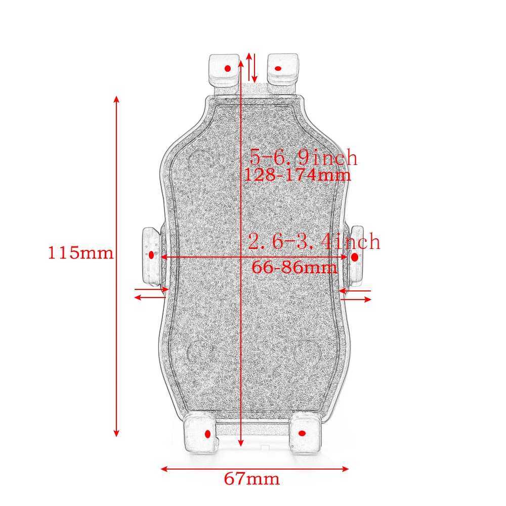 Phone Holder For HONDA F5 CBR650F VFR1200 BMW S1000RR HP4 2010 14 15 Yamaha R1 R6 Motorcycle Frame Bracket Support Stand view 3