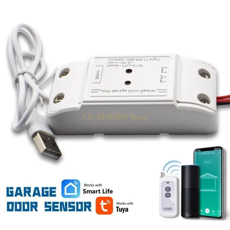 

E56B for Smart Garage Door Home Supply Garage Door Opener Accessory Easy Installation