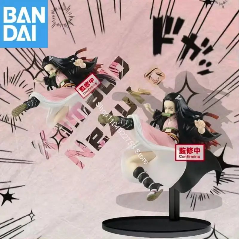 

BANDAI NAMCO BANPRESTO Demon Slayer VIBRATION STARS Kamado Nezuko Tsuyuri Kanawo Pvc Anime Figure Model In stock Genuine Gifts