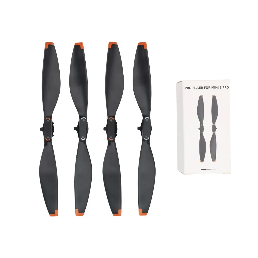 10pcs Quick Release Low Noise Propellers For DJI Mini 5 Pro Lightweight Replacement Drone Blade Silent Flight Spare Parts Wings