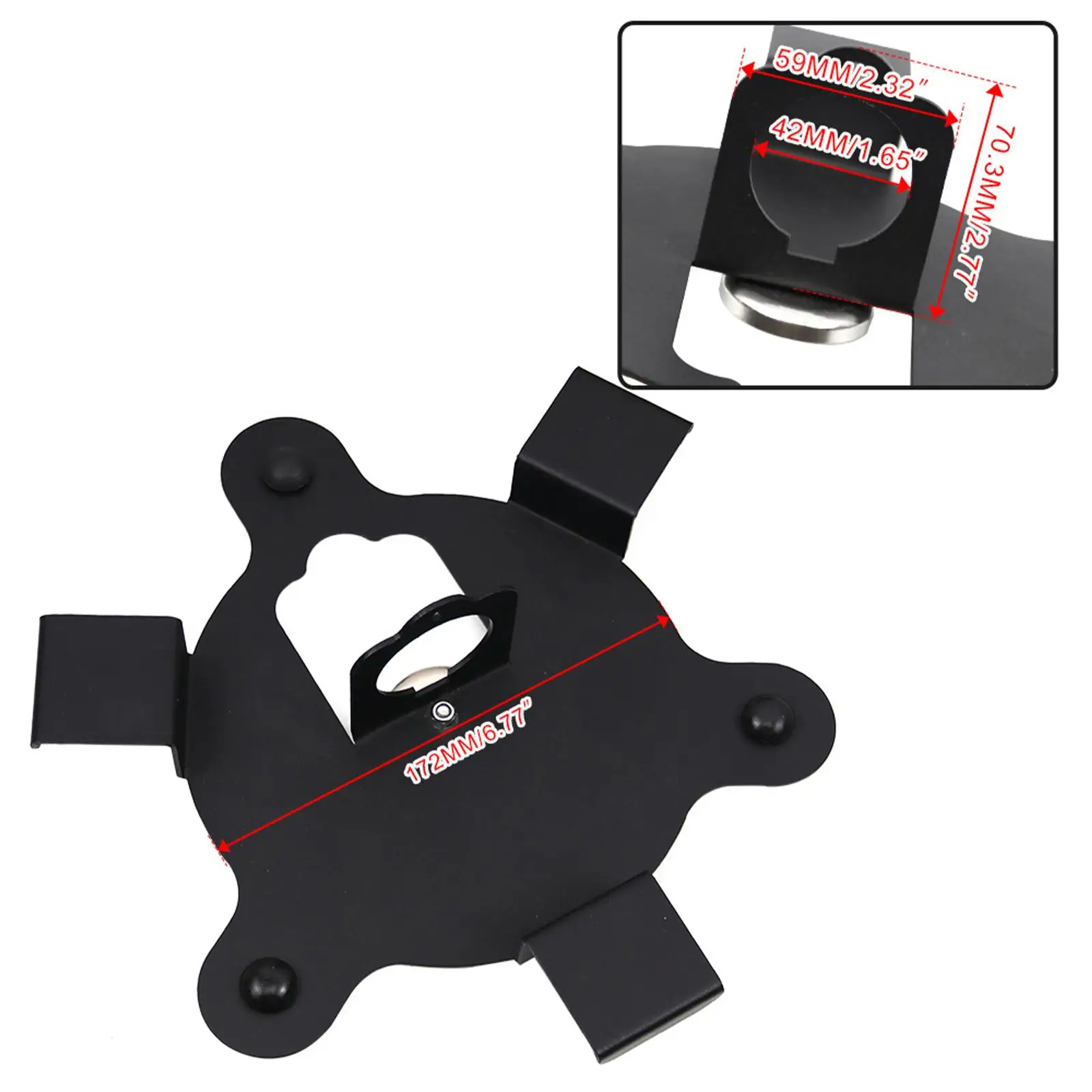 Travel Trailer Wiring Wire Keeper Durable Metal Pin Box Cord Holder for RV Magnetic Installation