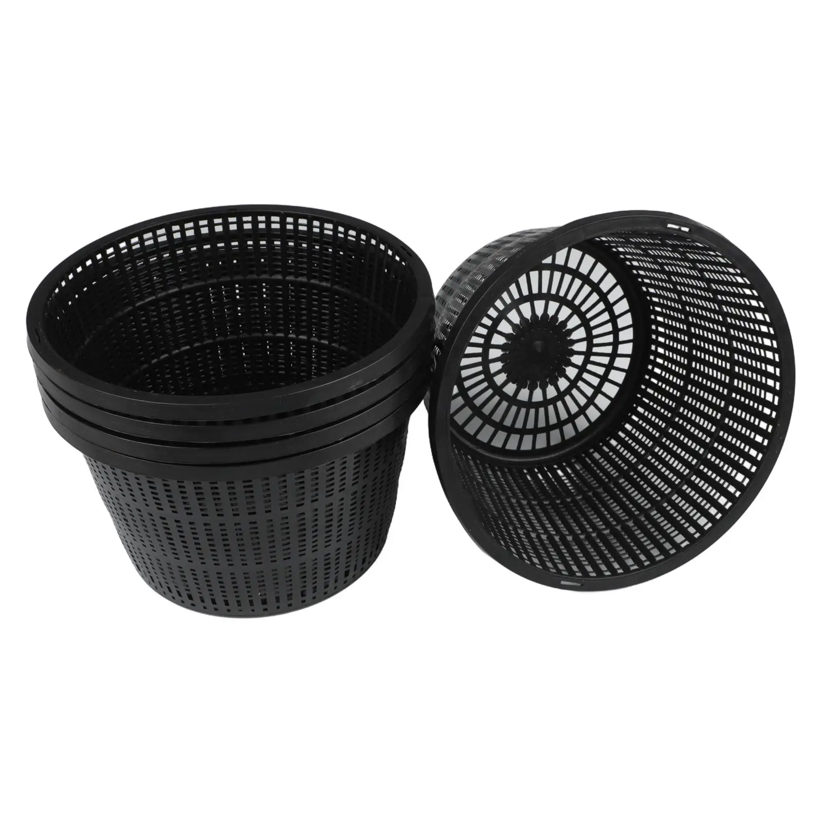 

Гидропоника для сетчатых горшков для растений 8, 3 дюйма, большая пластиковая сетчатая корзина, набор из 5 поддерживающих расход воды и сохранение корней