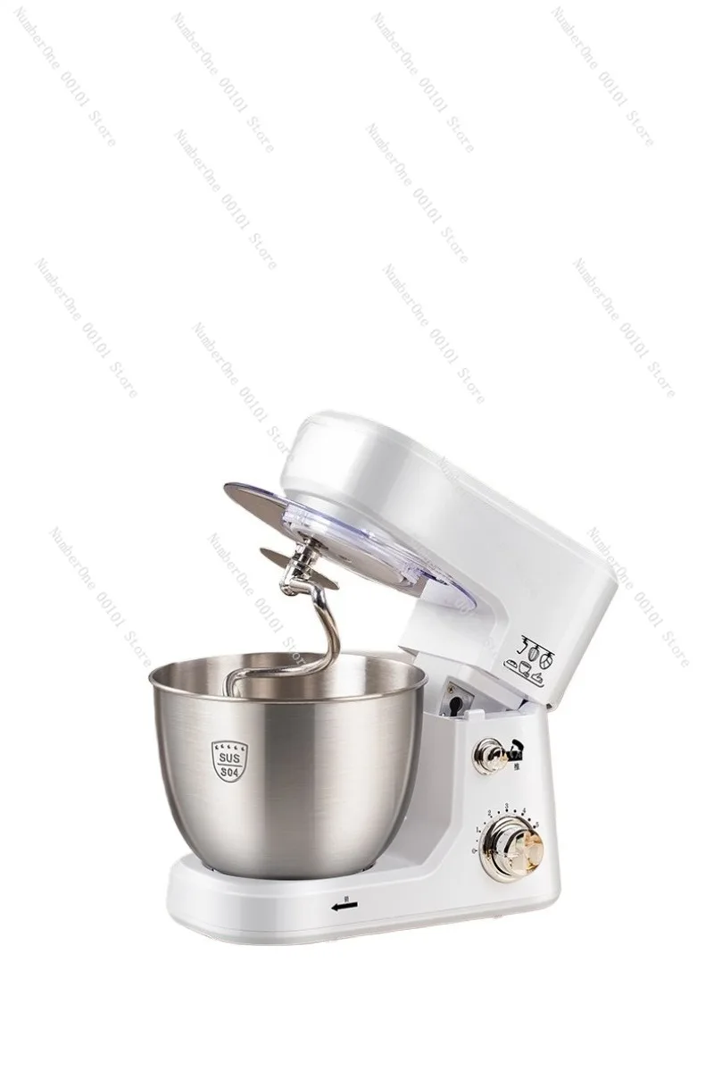 6 Speed Electric Stand Mixer Dough Kneading Cream Whipping Fresh Milk Foam Beater Desktop Egg Mixer for Home Kitchen Commercial