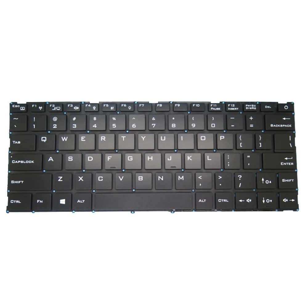 Laptop Keyboard For Purism For Librem 14 Version 1 L14V1-01 / 14 V1 English US Black Without Backlit Replacement New