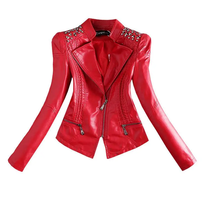 Autumn 2022 New Leather Women\'s Short Korean Motorcycle Leather Jacket Fashion Versatile Small Man PU Leather Coat