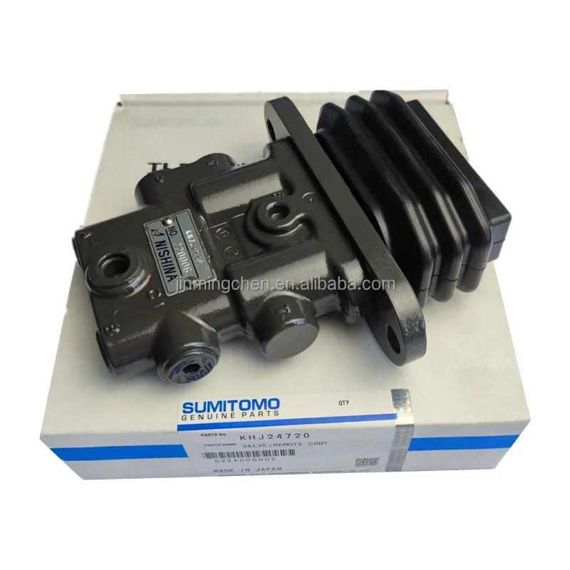 

Suku cadang ekskavator asli Remotecontrol katup KHJ24720 CX130B CX130C CX210B CX210C CX360C SH210-6 SH350-6