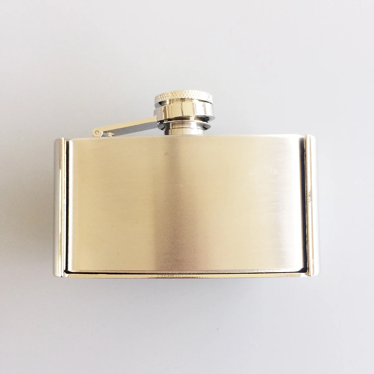 Aço inoxidável Blank Belt Buckle, Bulletproof Flask, BUCKLE-FL001, Frete Grátis, 3 oz