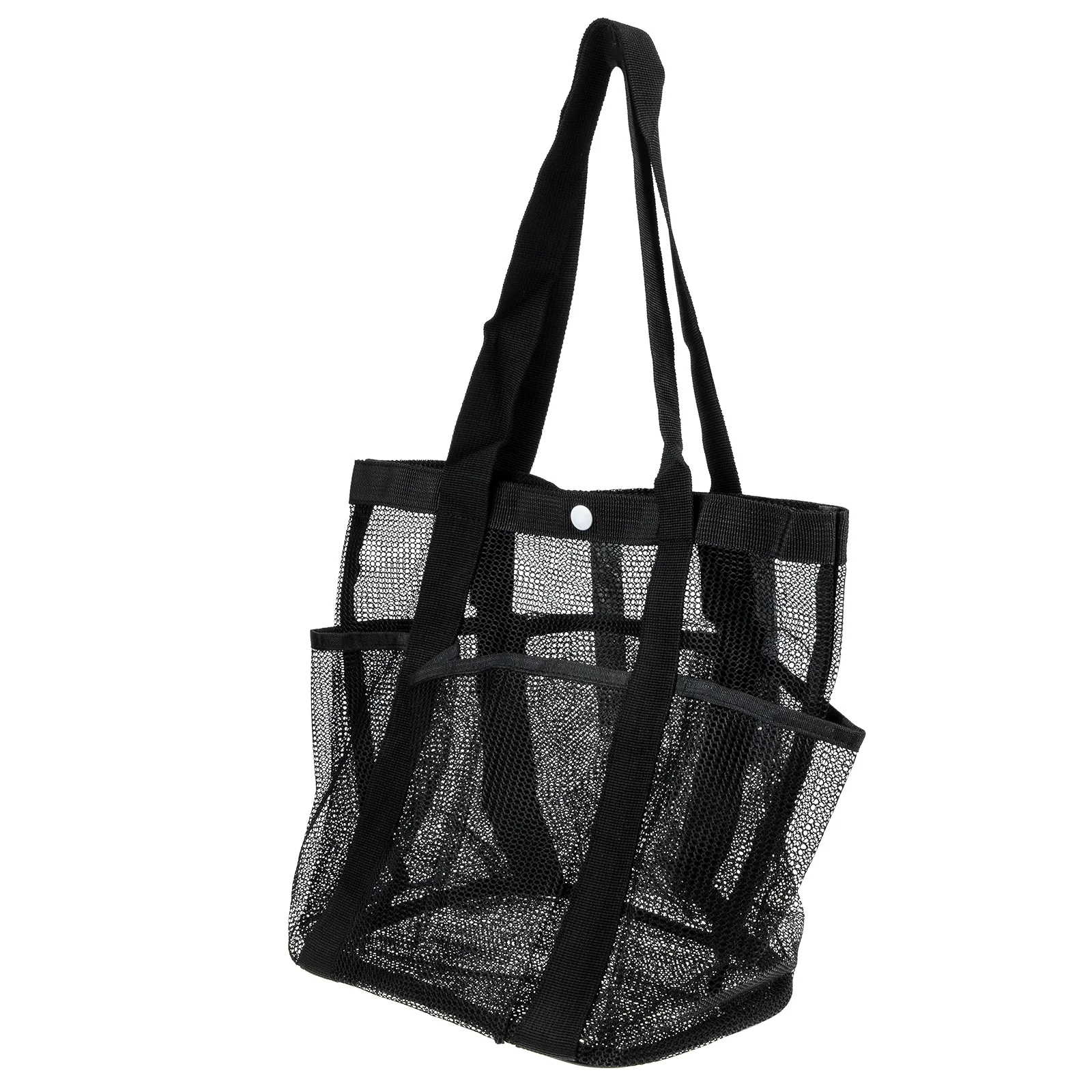 

Mesh Toiletry Bag Beach Purse Large Carrying Shower Tote Portable Toy Set Storage Travel Multi-pocket Dorm essentials