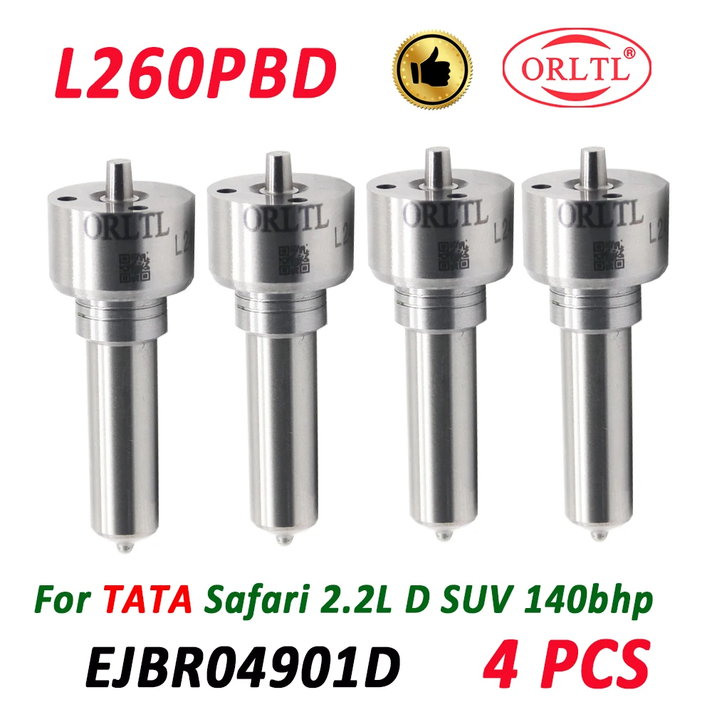 L260PBD L260 PBD Nozzle Diesel Injector EJBR04901D For TATA Safari 2.2L D SUV 140bhp L260PBD L260 PBD L260PBB L260PBA L260PBC