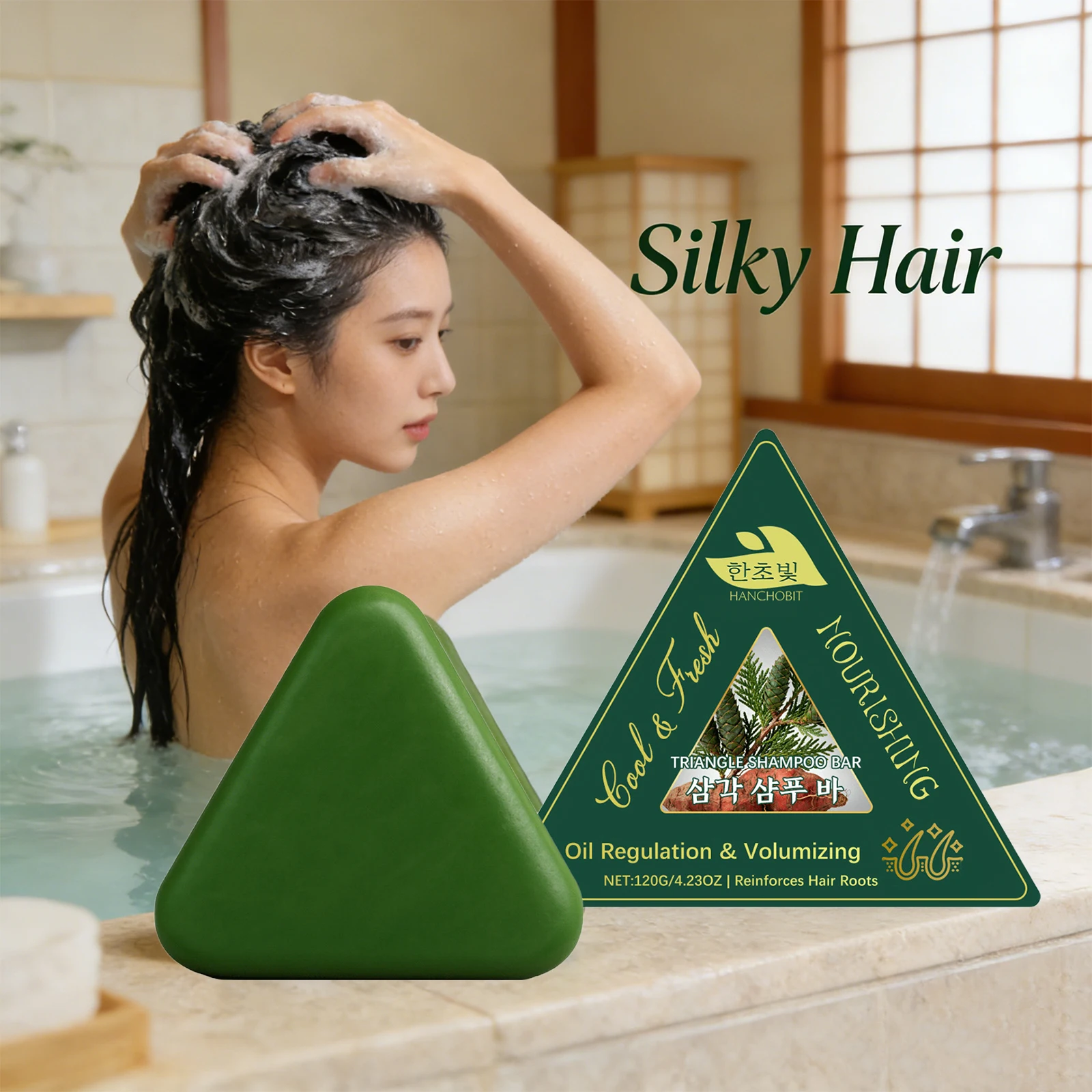 Herbal Shampoo Soap Reduce Hair Breakage Cleaning Anti Dandruff Oil Control Restore Nutrition Strengthening Scalp Handmade Soaps