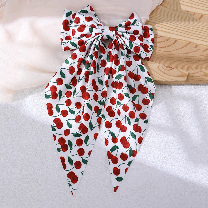 Double Layered Bow Ribbon Cher - Silk Painting Dye recension och pris