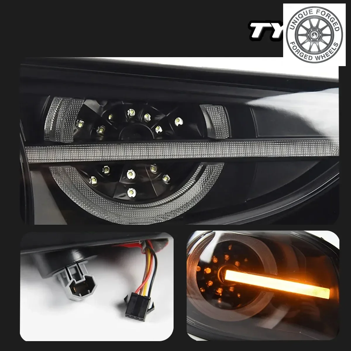 

Задние фонари BCCar для Mazda 3 Axela (хэтчбек) 2013-2019: обновленные, модифицированные, новые, с динамическими ДХО и светодиодными указателями поворота, автоаксессуары